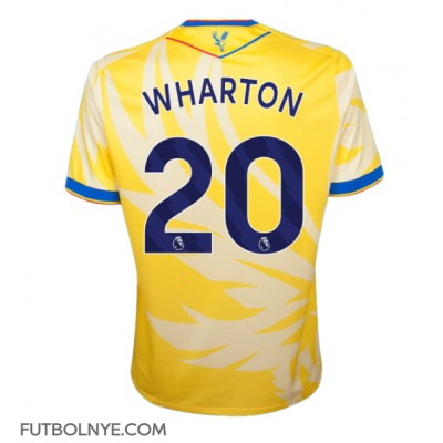 Camiseta Crystal Palace Adam Wharton #20 Visitante Equipación 2024-25 manga corta Camiseta Crystal Palace Adam Wharton #20 Visitante Equipación 2024-25 manga corta